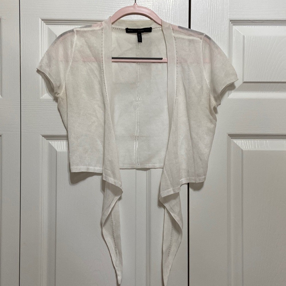 White Cardigan
